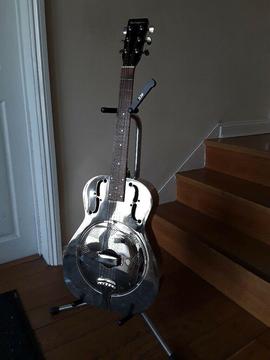Stainless steal resinater collectable guitar