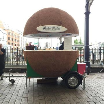 Mobile Juice/Cocktail/Catering Trailer- Giant Coconut!